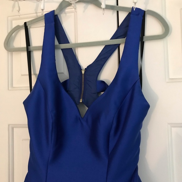 Royal Blue Prom Dress - Picture 3 of 7